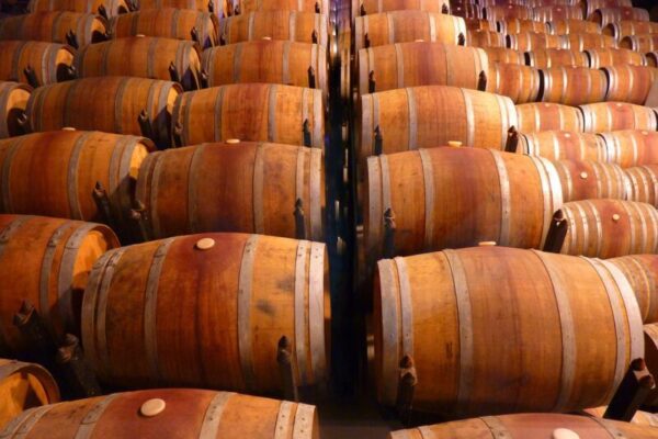 Photo of different types of wine barrels.